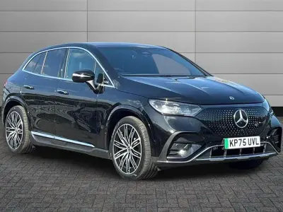 Used Mercedes EQE350 AMG line 214 kW (292 HP) 2025 Obsidian black Estate