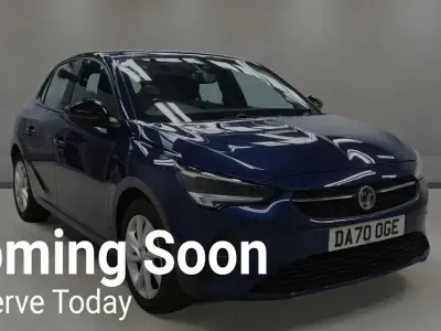 Used Vauxhall Corsa 75 HP (55 kW) 2020 Blue Hatchback
