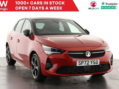 Used Vauxhall Corsa Ultimate 128 HP (94 kW) 2022 Red Hatchback