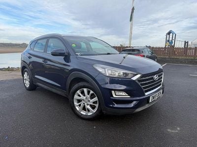 Used Hyundai Tucson SE 2019 Blue SUV
