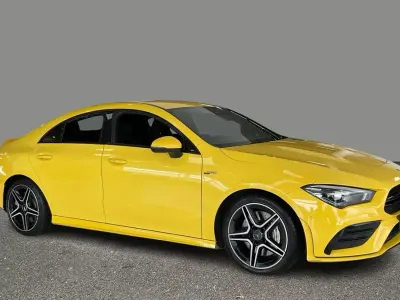 Used Mercedes CLA35 AMG 306 HP (225 kW) 2020 Yellow Coupe
