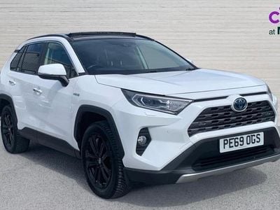 Used Toyota RAV4 Hybrid 218 HP (160 kW) 2019 White SUV