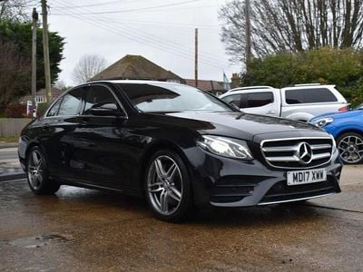 Black Used 2017 Mercedes E350 AMG line Sedan | £14,950 (Super price)
