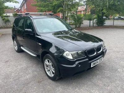 Used BMW X3 2004 Black SUV