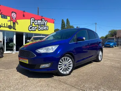 Used Ford C-MAX Titanium 2017 Blue MPV