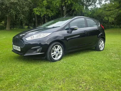 Used Ford Fiesta Zetec 2015 Black Hatchback