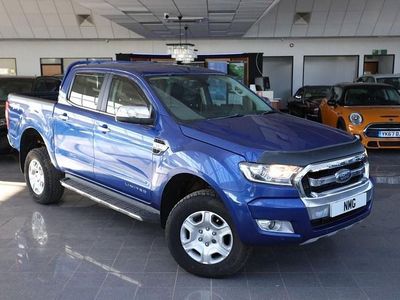 Begagnad Ford Ranger Limited 2016 Blå Pickup