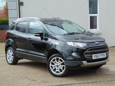 Begagnad Ford Ecosport Titanium 112 HK (82 kW) 2017 Svart SUV