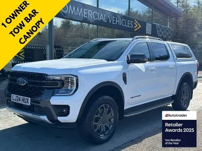 Używany Ford Ranger Wildtrack 213 KM (156 kW) 2024 Biały Pickup