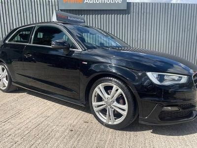 Used Audi A3 S-Line 150 HP (110 kW) 2014 Black Hatchback