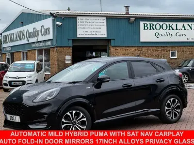 Begagnad Ford Puma ST-Line 125 HK (91 kW) 2022 Svart SUV