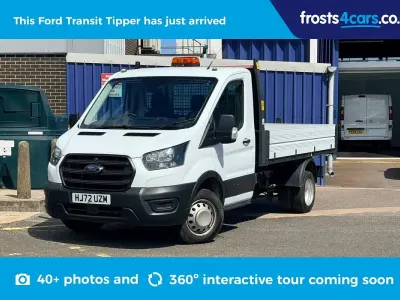 Used Ford Transit 130 HP (95 kW) 2022 White Cabriolet
