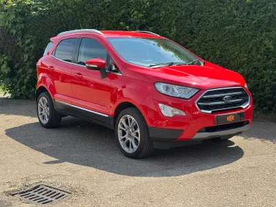 Used Ford Ecosport Titanium 125 HP (91 kW) 2018 Red SUV