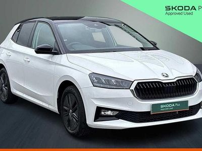 White Used 2025 Skoda Fabia Design Edition Hatchback | £16,299 (Fair price)