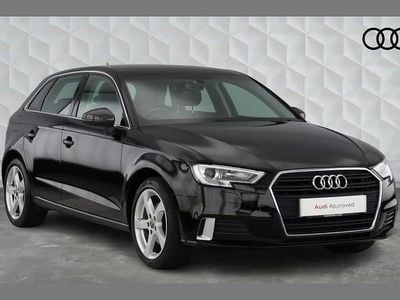Begagnad Audi A3 Sport 150 HK (110 kW) 2020 Svart Sedan