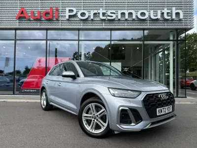 Used Audi Q5 S-Line 265 HP (194 kW) 2022 Silver SUV