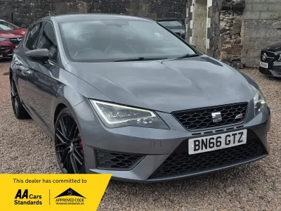 Used Seat Leon CUPRA 290 HP (213 kW) 2016 Grey Hatchback