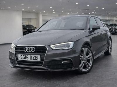 Used Audi A3 S-Line 2015 Grey Hatchback