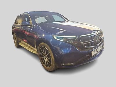 Used Mercedes EQC400 AMG line 300 kW (408 HP) 2020 Blue SUV