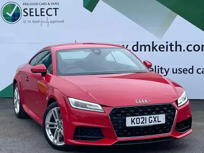 Used Audi TT Sport 245 HP (180 kW) 2021 Red Coupe
