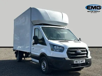 Second-hand Ford Transit S 130 CP (95 kW) 2022 Alb Cabrio