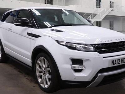 Used Land Rover Range Rover evoque Dynamic 2012 White SUV