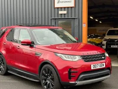 Used Land Rover Discovery HSE Luxury 258 HP (189 kW) 2017 Red SUV