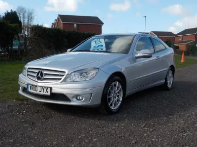 Begagnad Mercedes CLC200 SE 2010 Silver Halvkombi