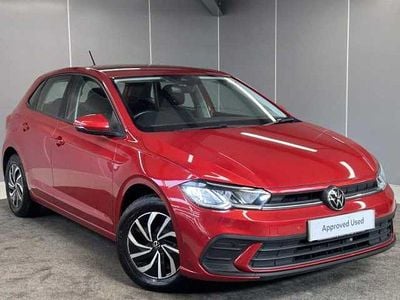 Used VW Polo Life 95 HP (69 kW) 2021 Red Hatchback