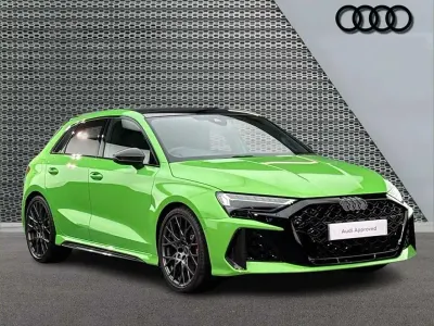 Used Audi RS3 Comfort 400 HP (294 kW) 2025 Green Sedan