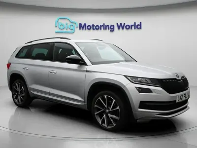 Second-hand Skoda Kodiaq SportLine 190 CP (139 kW) 2021 Argintiu SUV