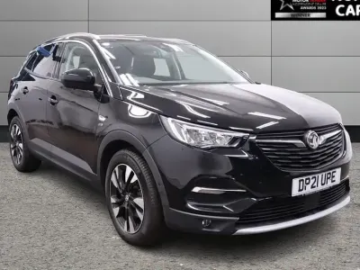 Used Vauxhall Grandland X Edition 130 HP (95 kW) 2021 Black SUV