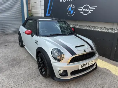 Used Mini John Cooper Works Cabriolet 211 HP (155 kW) 2015 Silver Cabriolet