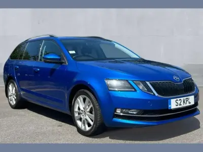 Used Skoda Octavia SE L 150 HP (110 kW) 2020 Blue Estate