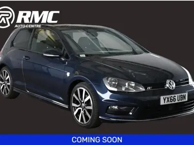 Used VW Golf VII R-line Edition 2016 Blue Hatchback
