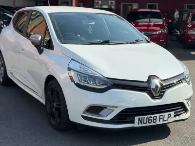 Used Renault Clio GT-Line 2018 White Hatchback