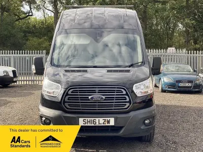 Used Ford Transit Trend 125 HP (91 kW) 2016 Black Van