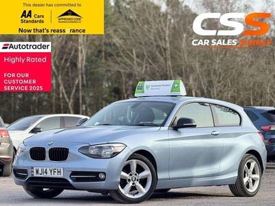 Used BMW 116 Sport Line 2014 Blue Hatchback