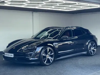 Used Porsche Taycan Performance Package 350 kW (476 HP) 2022 Black Estate