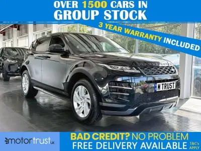 Used Land Rover Range Rover evoque R-Dynamic 180 HP (132 kW) 2019 Black SUV