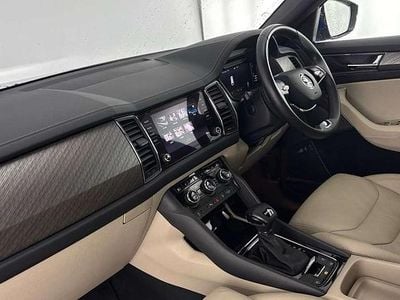 Used Skoda Kodiaq SE L Executive 147 HP (108 kW) 2024 Race blue metallic SUV