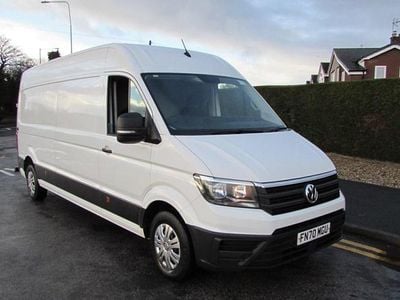 White Used 2020 VW Crafter Startline Van | £9,995 (Fair price)