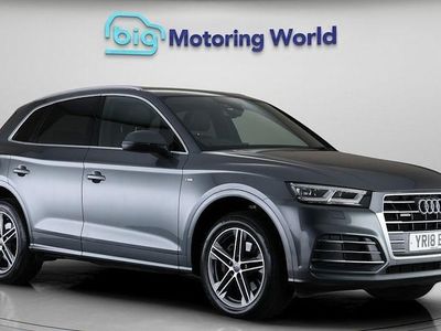 Used Audi Q5 S-Line 190 HP (139 kW) 2018 Grey SUV
