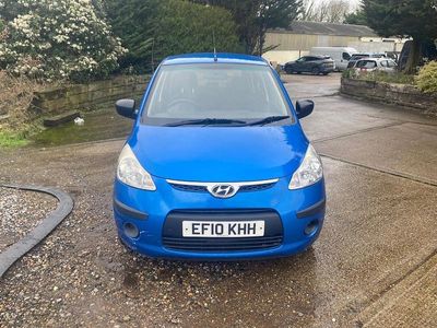 Used Hyundai i10 Classic 2010 Blue Hatchback