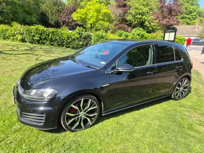 Used VW Golf VII GTD 2016 Black Hatchback