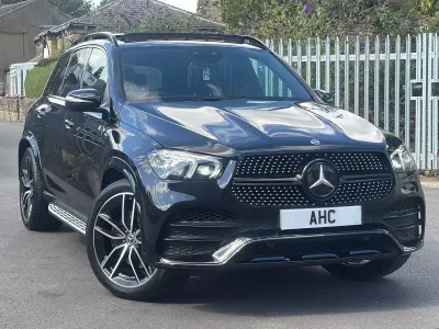 Used Mercedes GLE400 AMG line 2021 Black Estate
