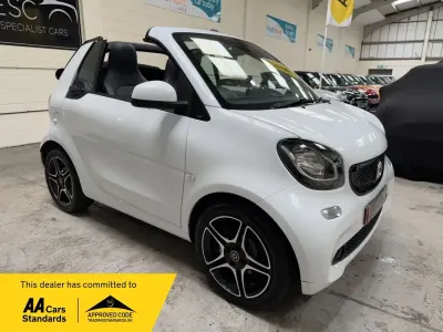 Used Smart ForTwo Cabrio Premium 2016 White Cabriolet
