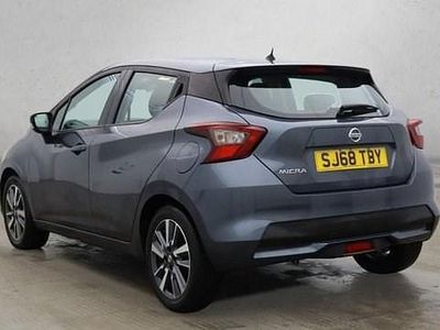 Used Nissan Micra Acenta 71 HP (52 kW) 2018 Grey Hatchback