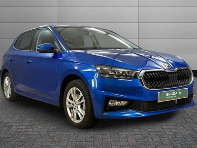 Race blue metallic Used 2024 Skoda Fabia SE L Hatchback | £16,000 (Fair price)