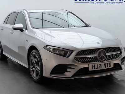 Silver Used 2021 Mercedes A250 AMG Line Premium Hatchback | £17,350 (Fair price)